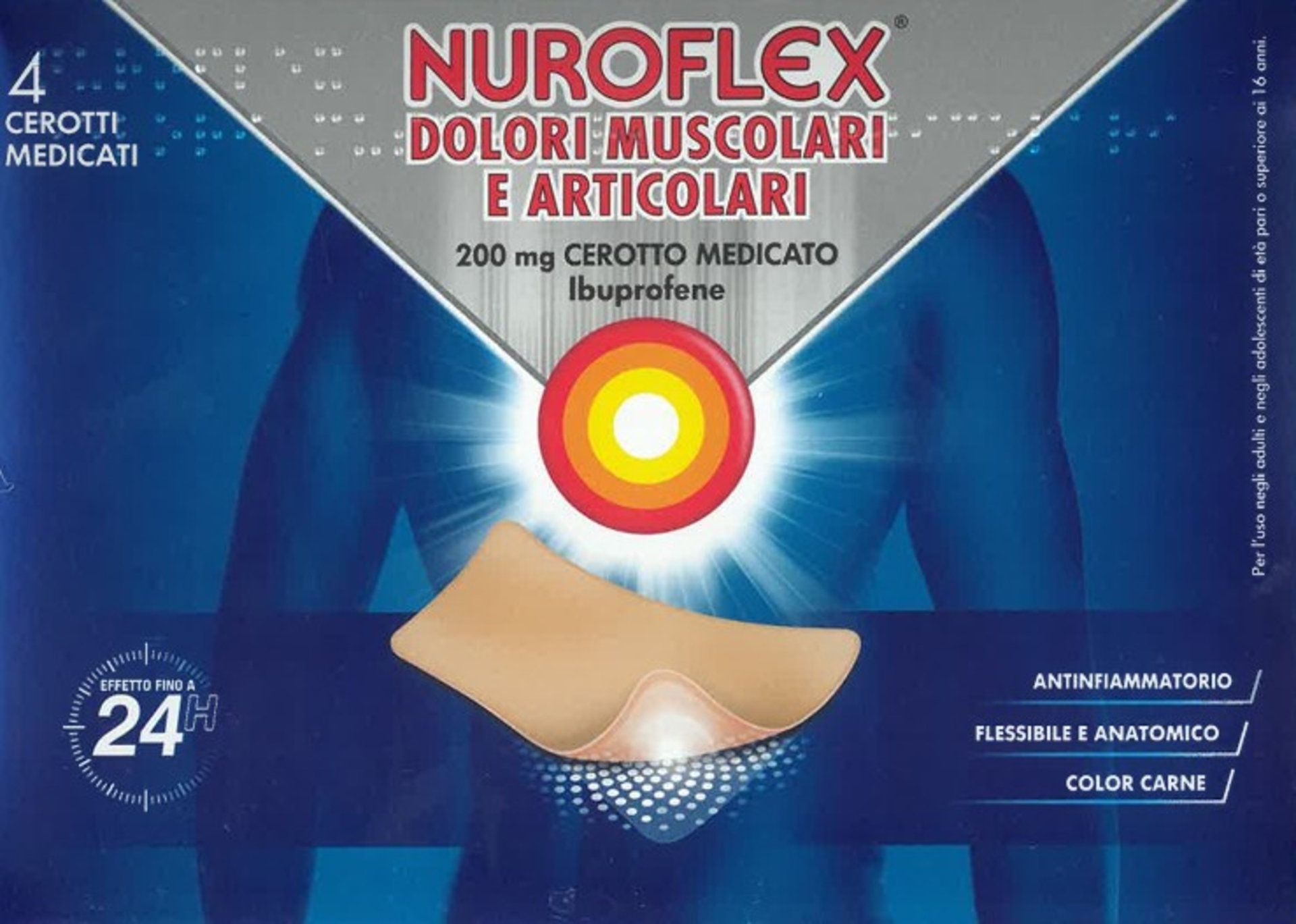 NUROFLEX DOLORI MUSC*4CER200MG