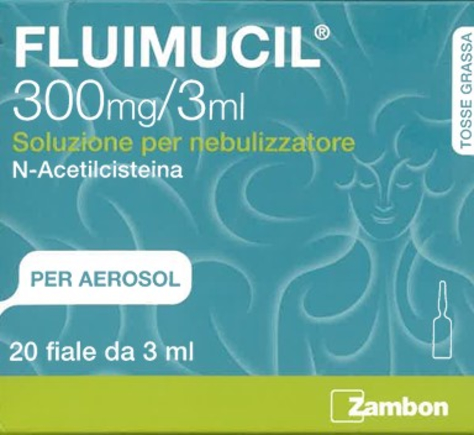 FLUIMUCIL*NEBUL 20F 300MG/3ML