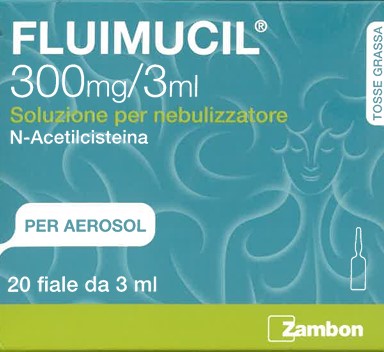 FLUIMUCIL*NEBUL 20F 300MG/3ML
