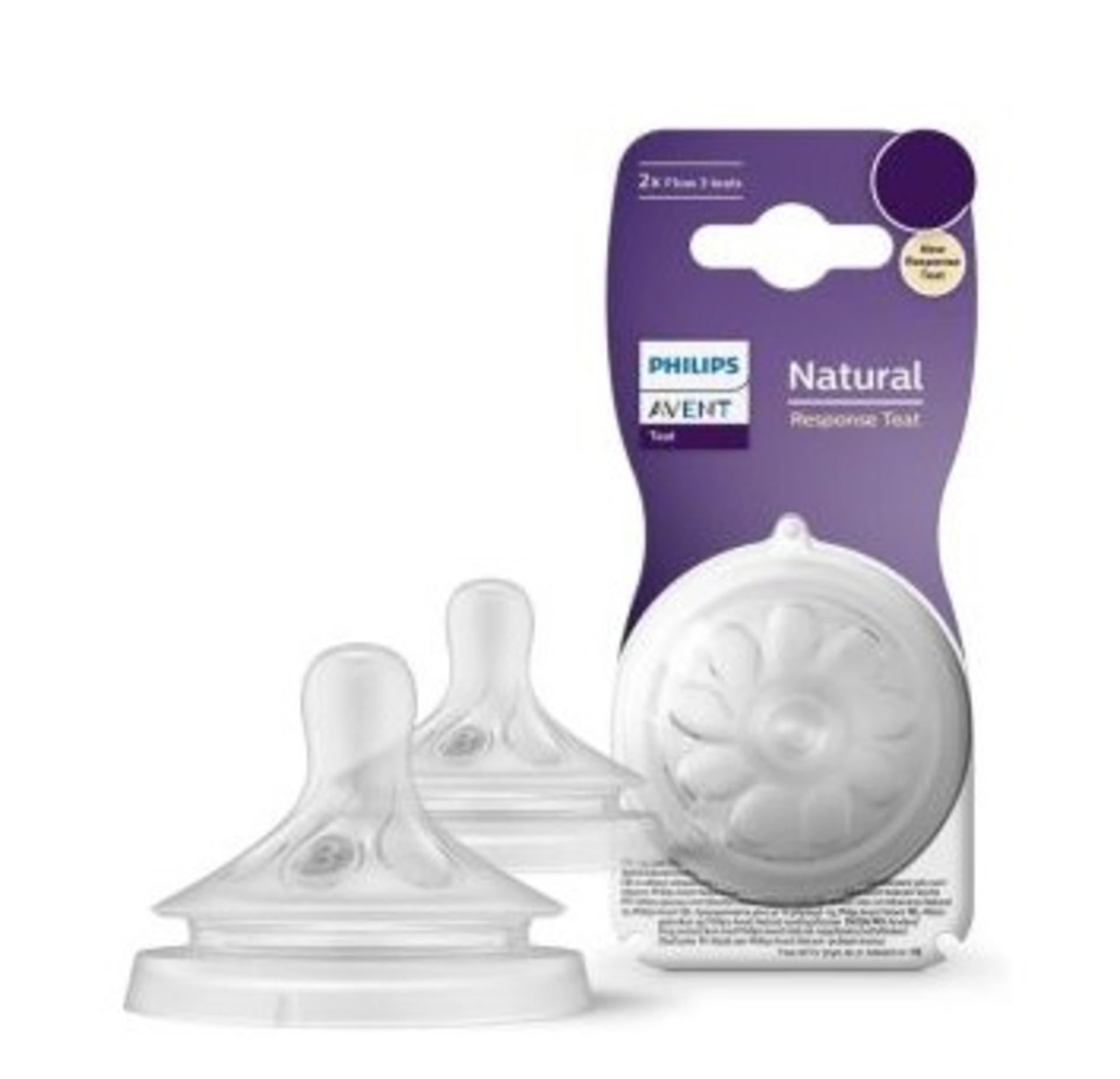 AVENT TETT NAT 3,0 3M+ 2PZ