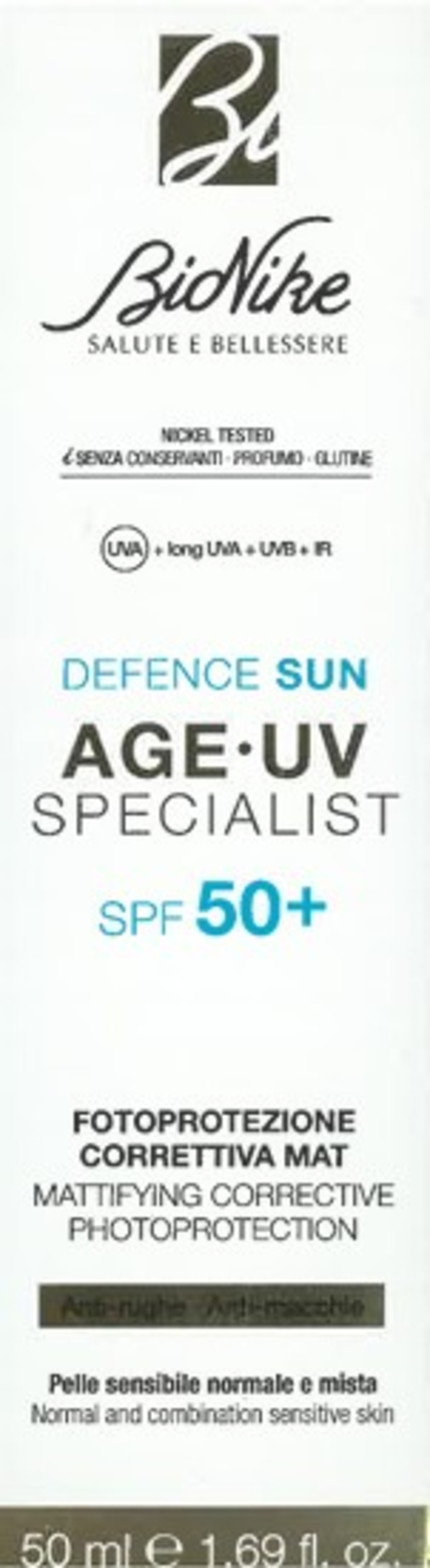 DEFENCE SUN AGE UV SPEC50+ MAT