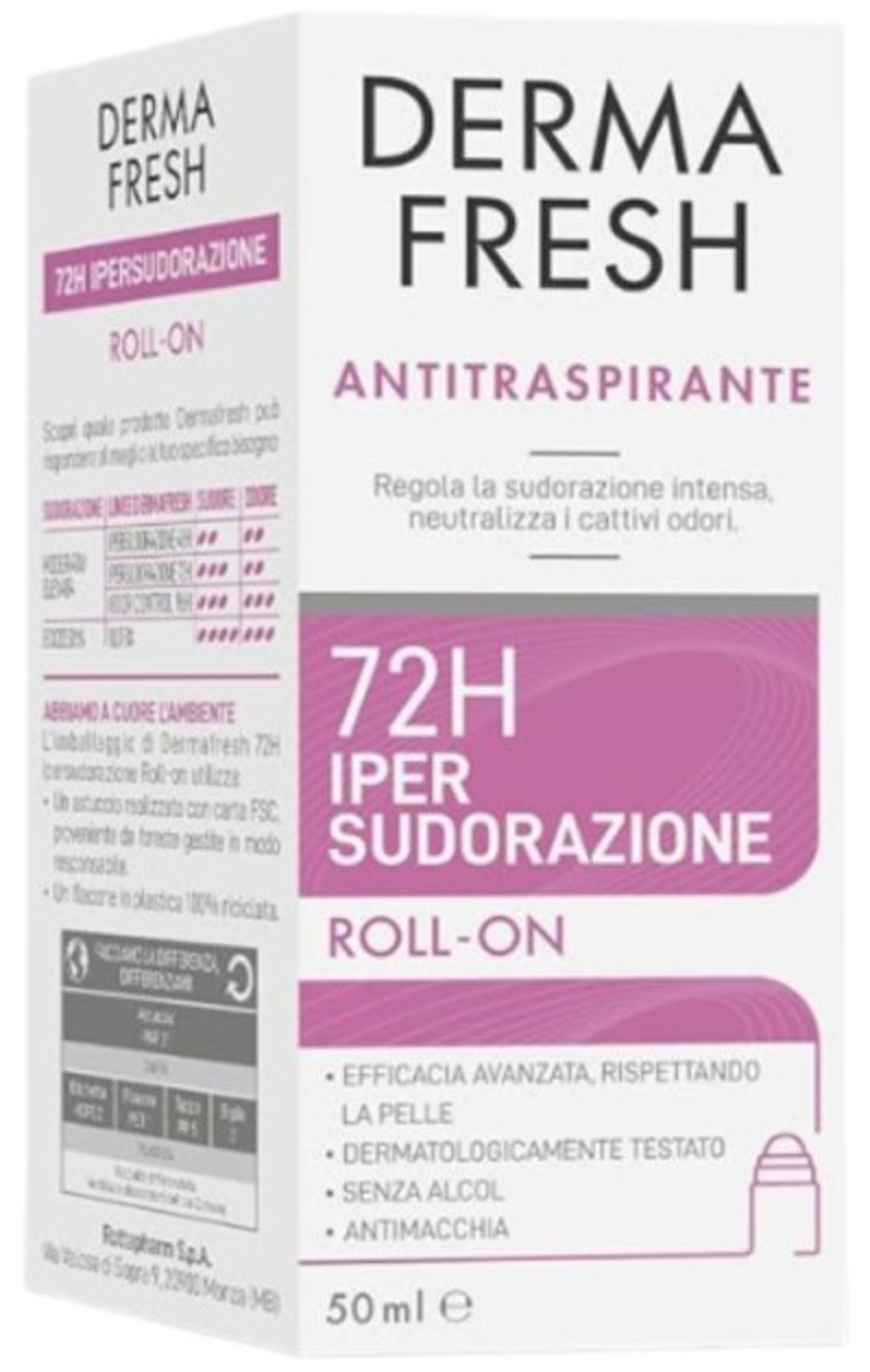DERMAFRESH 72H IPERSUD ROLL ON