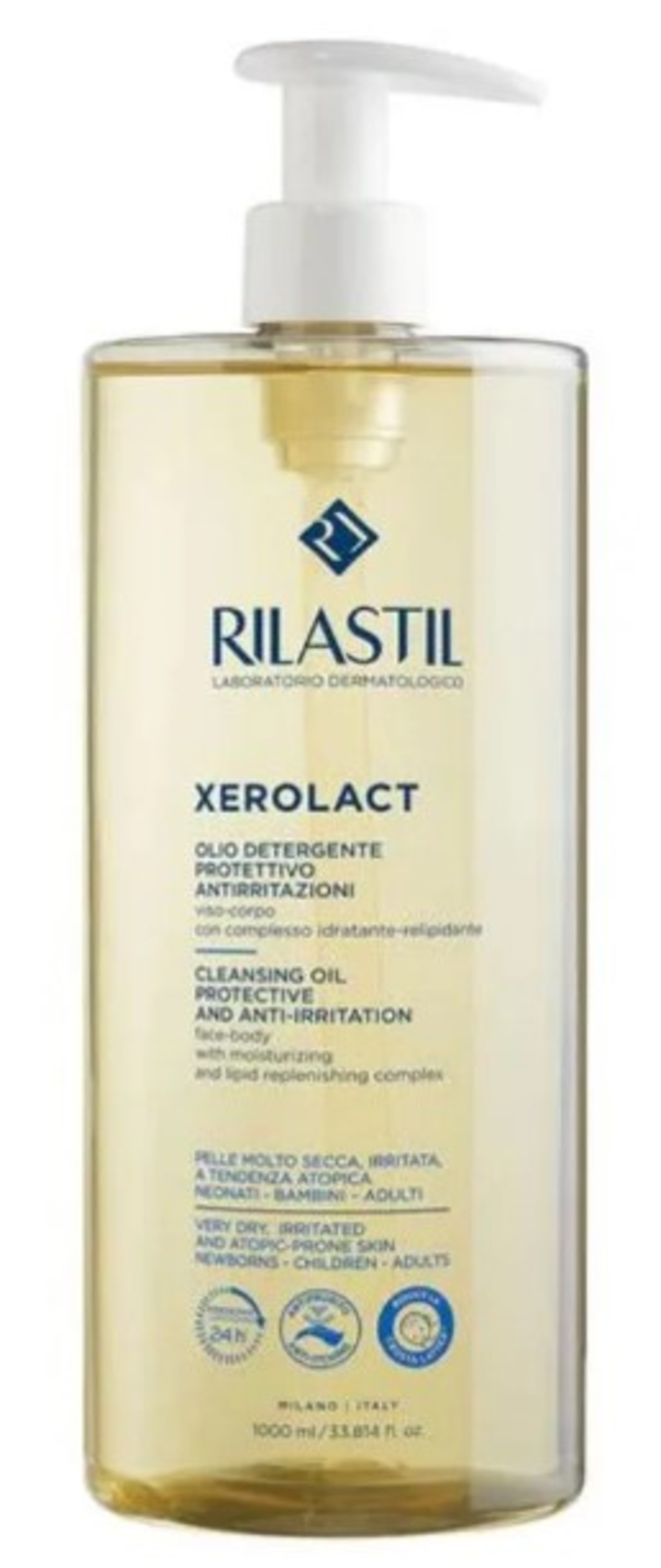 RILASTIL XEROLACT OLIO 1000ML