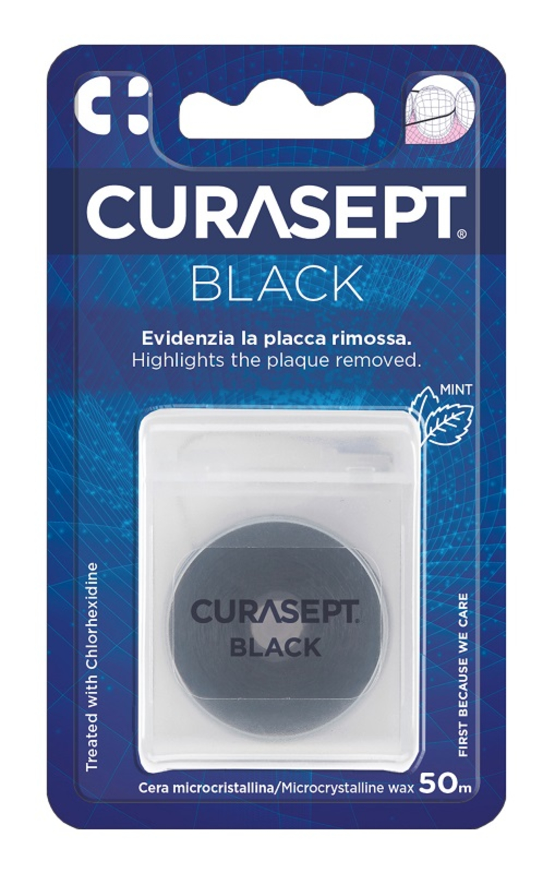 CURASEPT FLOSS CERATO NERO