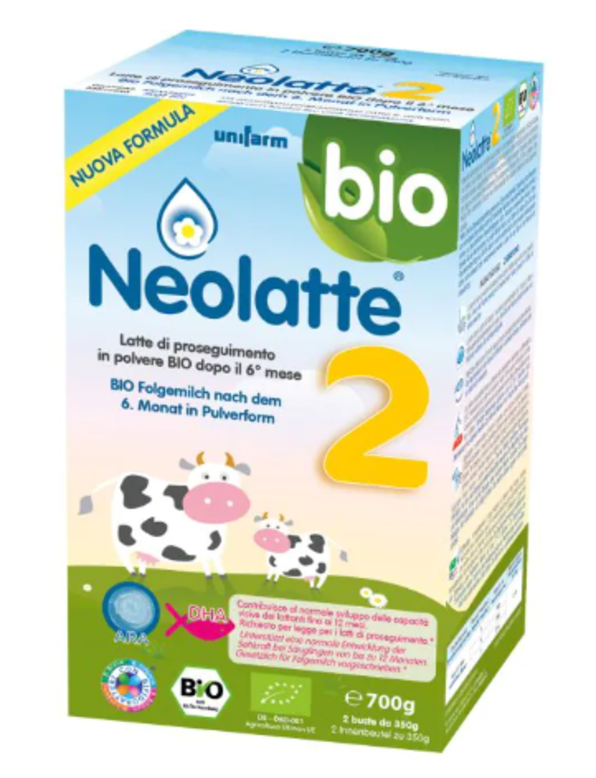NEOLATTE 2 BIO ALGAL DHA 2BUST