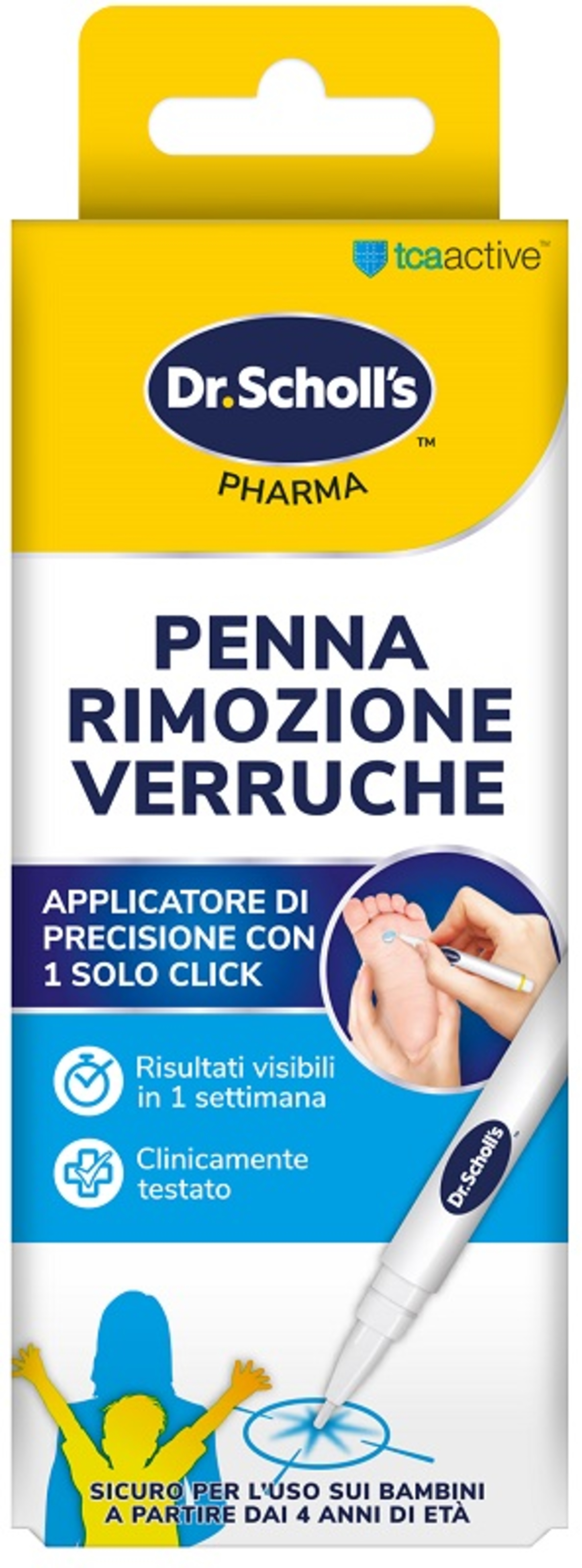 SCHOLL PENNA RIMOZIONE VERRUCH