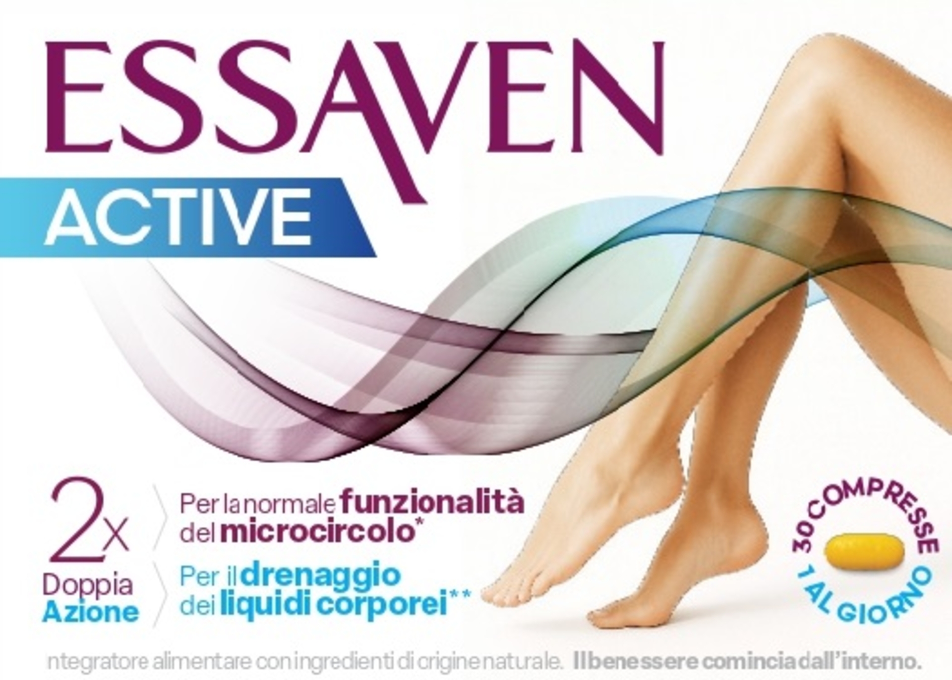 ESSAVEN ACTIVE 30CPR RIVESTITE